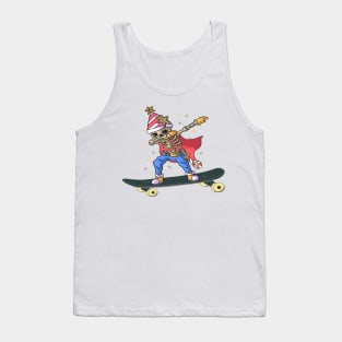 how to ride a skateboard, Skateboarding Skeletons Tank Top